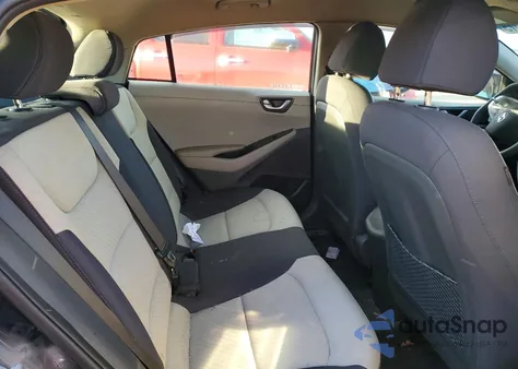 2018 Hyundai Ioniq Blue из США, поврежденный, VIN KMHC65LC9JU073503